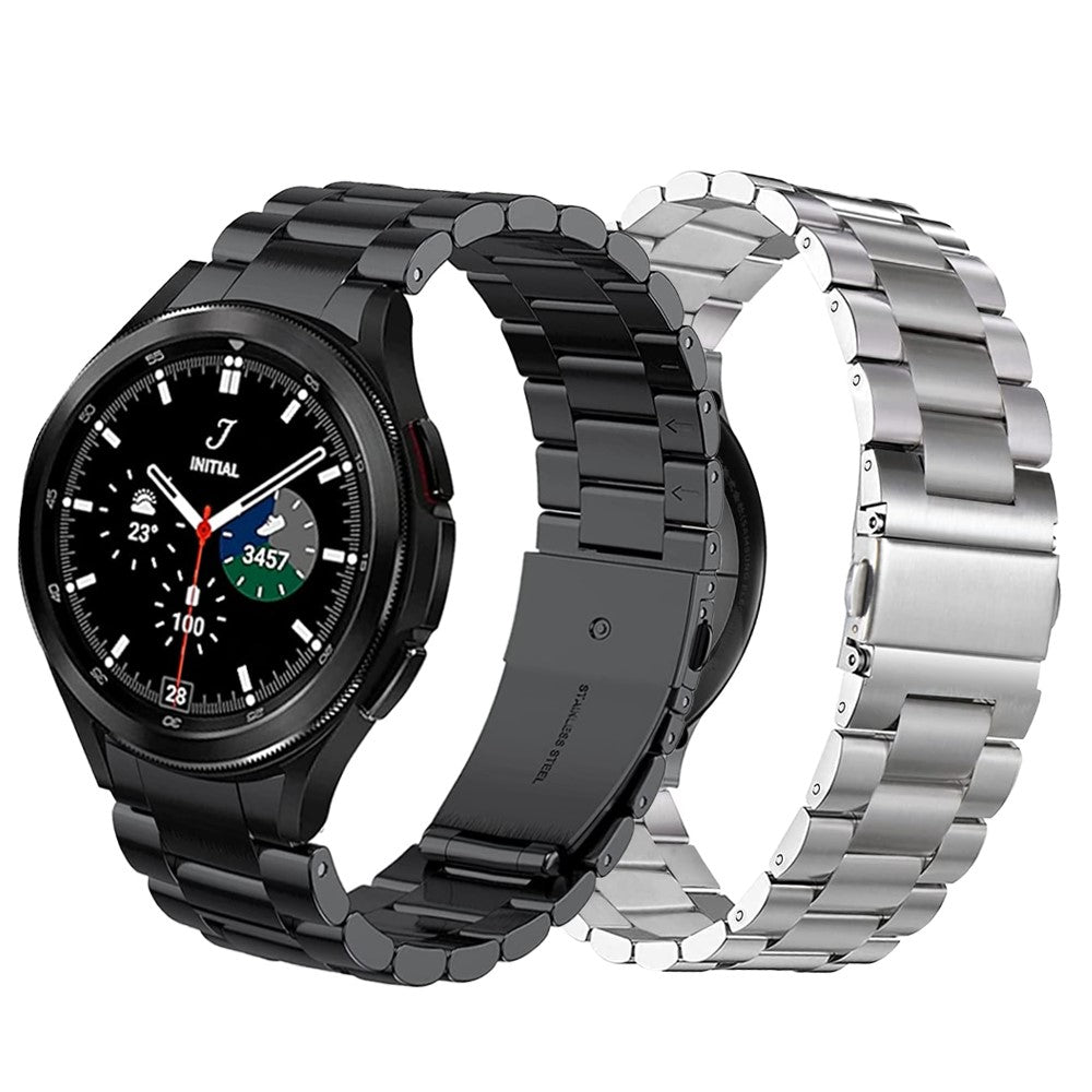 Super Elegant Metal Universal Rem passer til Samsung Smartwatch - Sort#serie_1