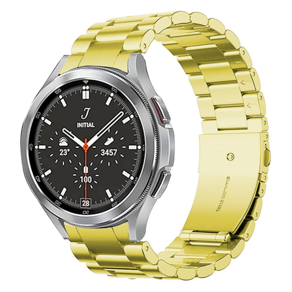 Super Elegant Metal Universal Rem passer til Samsung Smartwatch - Guld#serie_4
