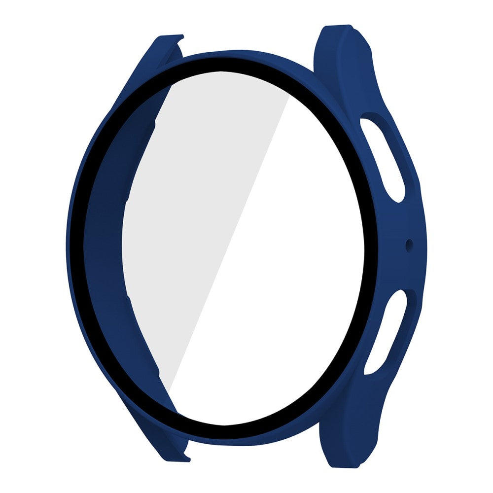 Flot Samsung Galaxy Watch 5 (44mm) Cover med Skærmbeskytter i Plastik og Hærdet Glas - Blå#serie_4