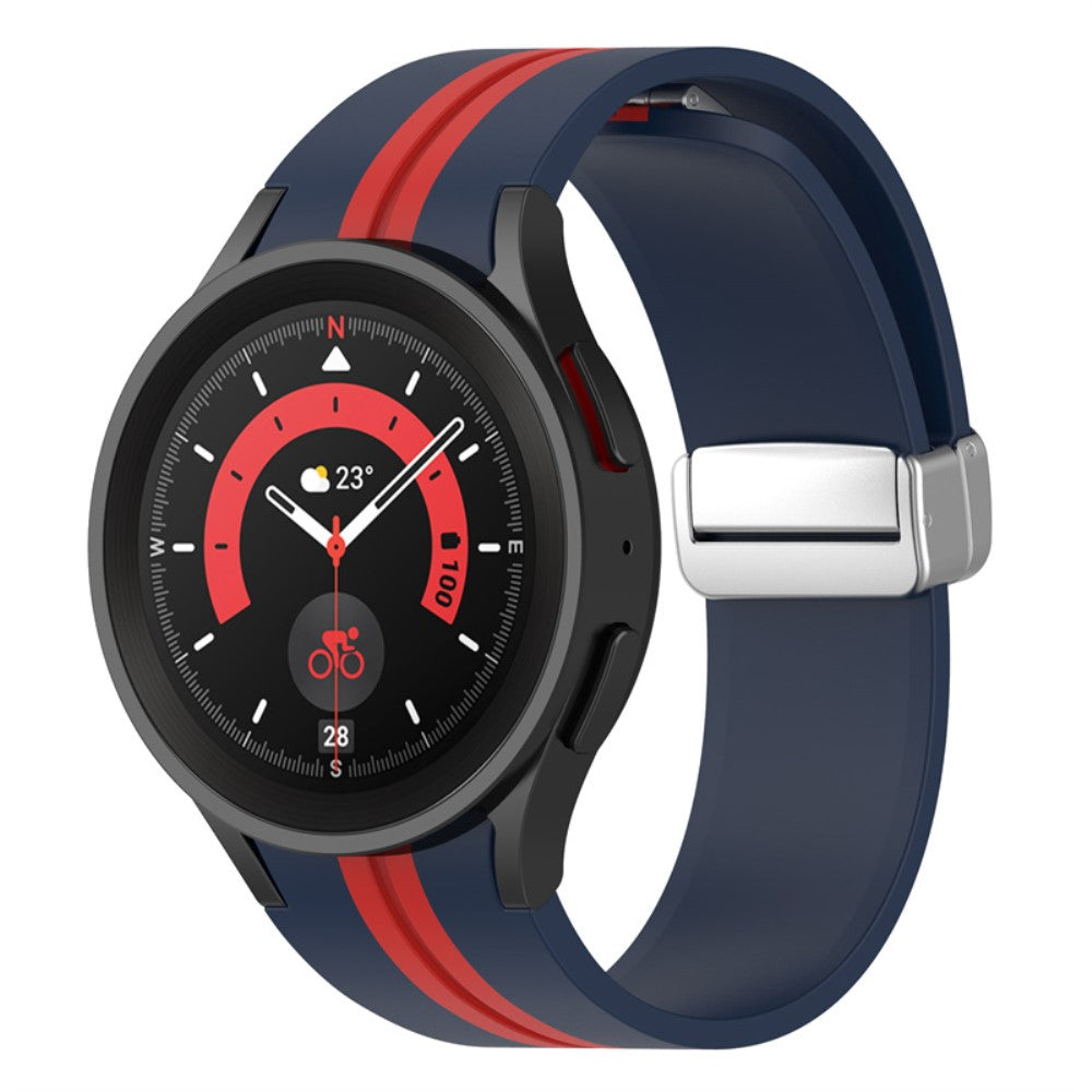 Godt Samsung Galaxy Watch 5 Pro Silikone Rem - Rød#serie_6