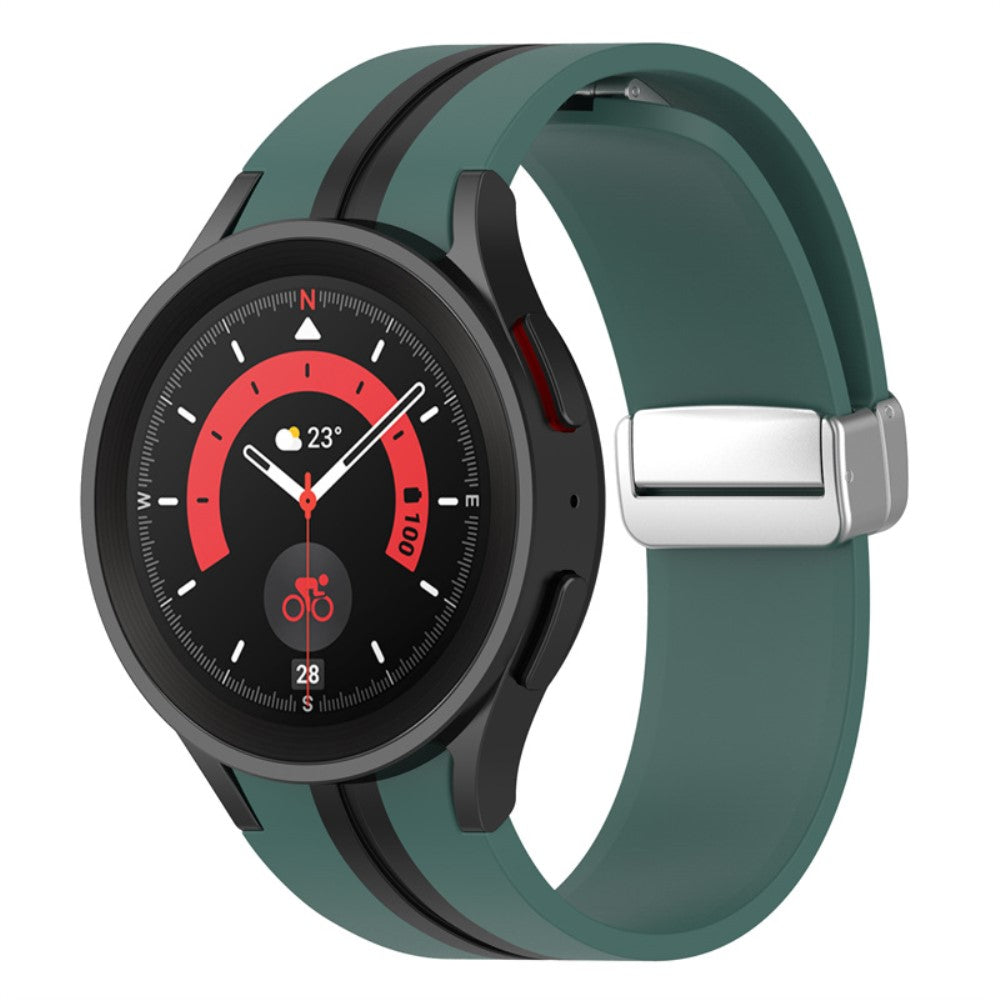 Godt Samsung Galaxy Watch 5 Pro Silikone Rem - Grøn#serie_9