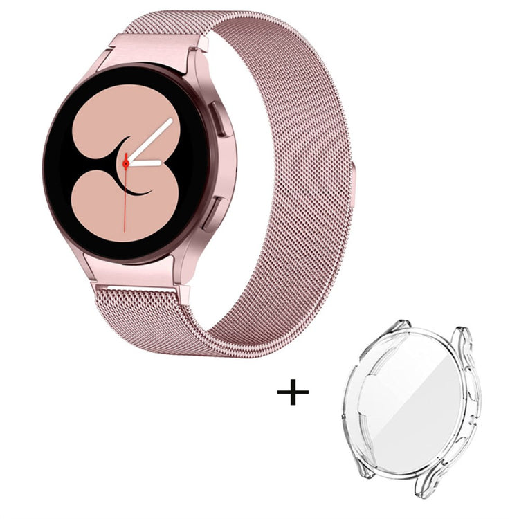 Samsung Galaxy Watch 5 Pro Metal Rem med Cover - Pink#serie_3
