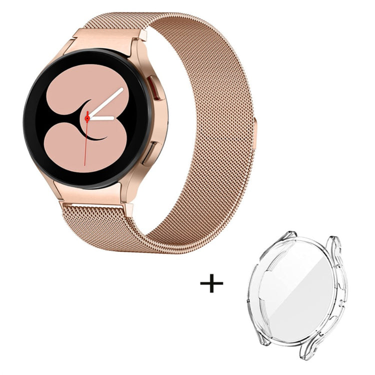 Samsung Galaxy Watch 5 Pro Metal Rem med Cover - Pink#serie_4