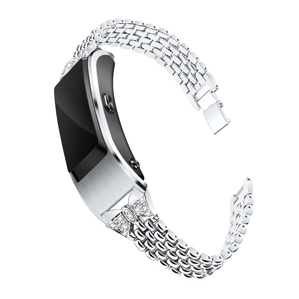 Meget sejt Huawei TalkBand B5 Metal og Rhinsten Rem - Sølv#serie_5