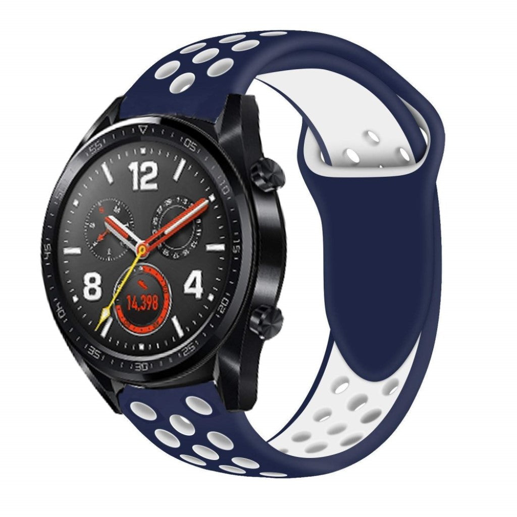 Meget pænt Huawei Watch GT Silikone Rem - Blå#serie_6