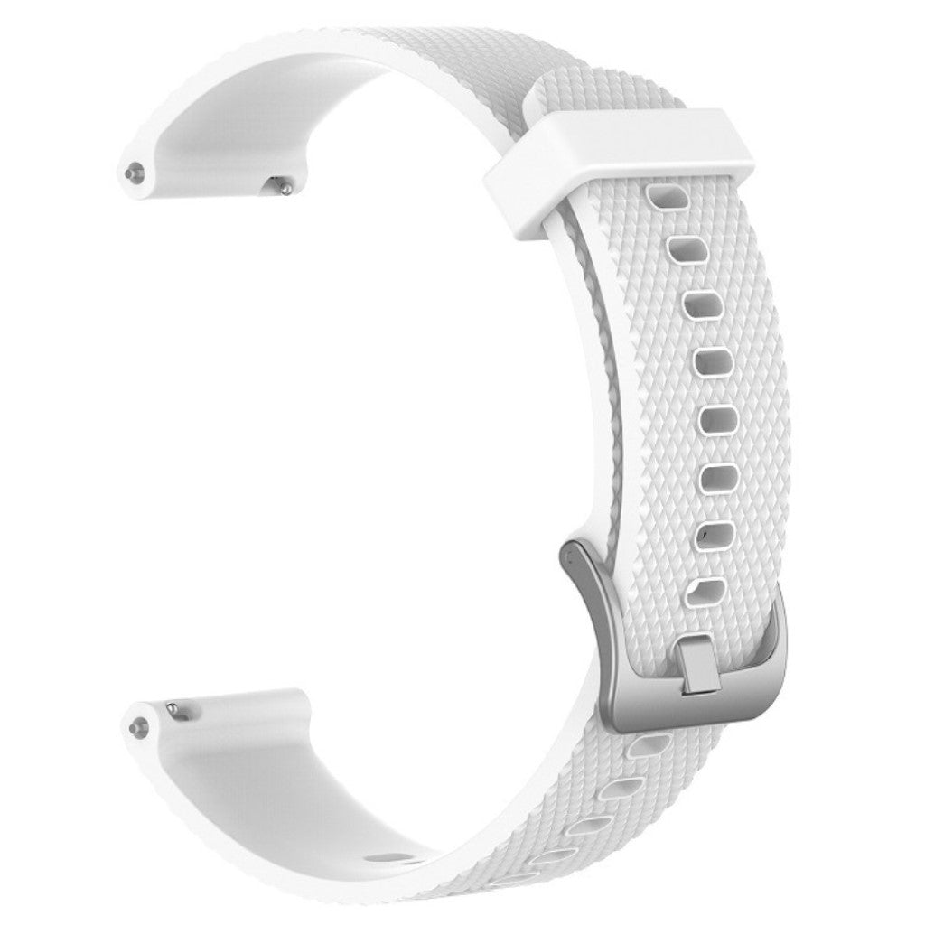 Super slidstærk Huawei Watch GT Silikone Rem - Hvid#serie_10