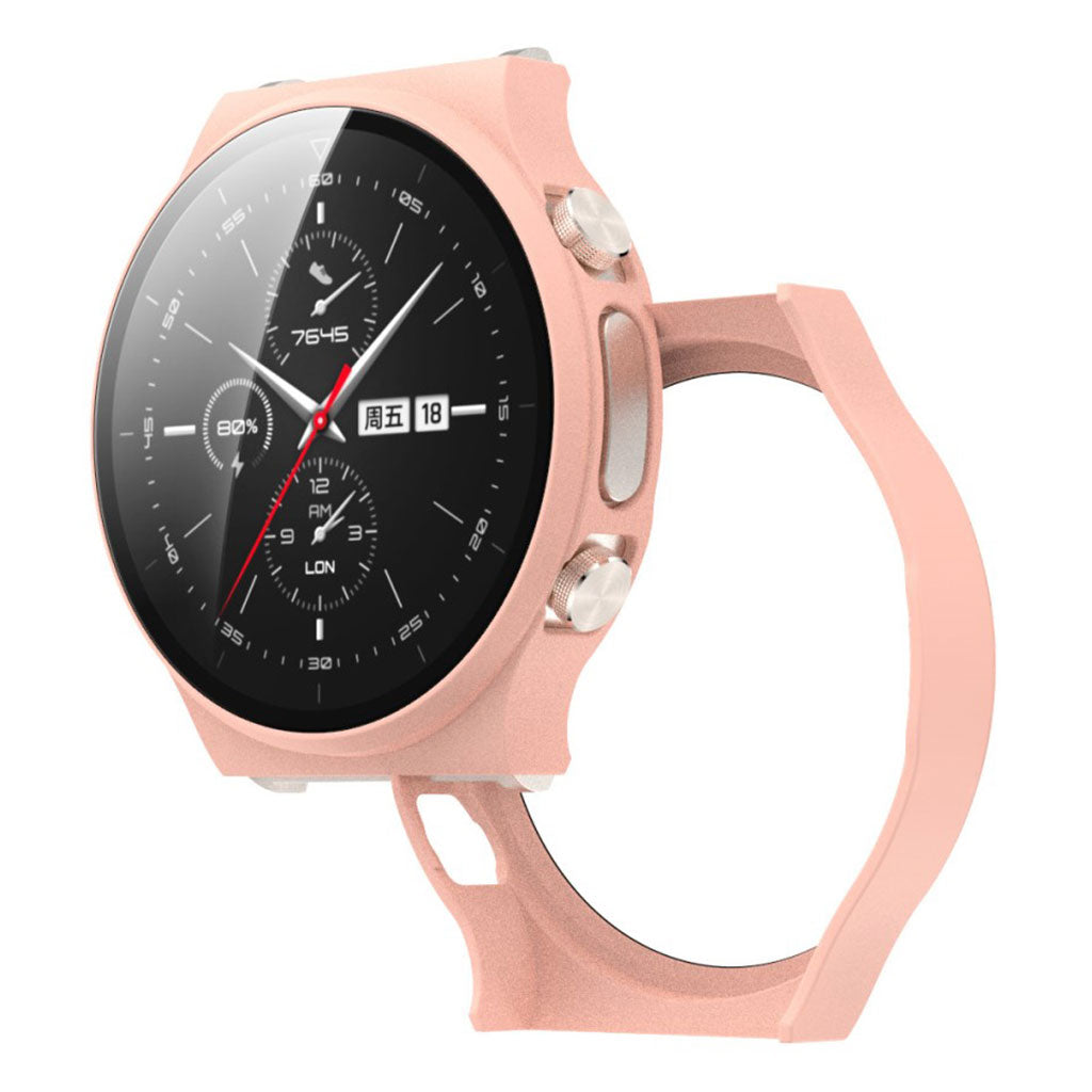 Godt Huawei Watch GT 2 Pro Plastik og Glas Cover - Pink#serie_2