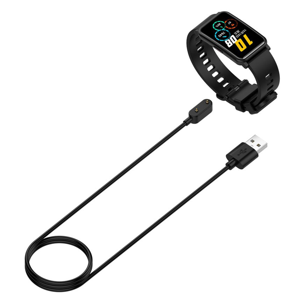 1m Huawei Children's Watch 4X USB Opladningskabel - Sort#serie_1