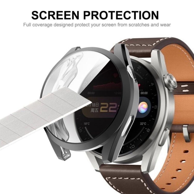 Fed Huawei Watch 3 Pro Silikone Cover - Guld#serie_2