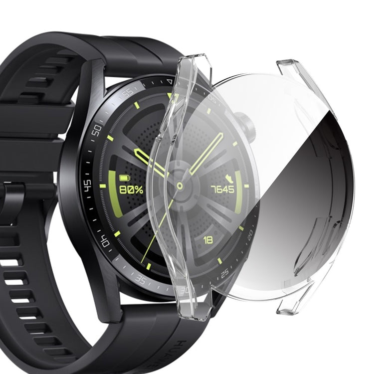 Mega Fed Huawei Watch GT 3 (46mm) Silikone Cover - Hvid#serie_3