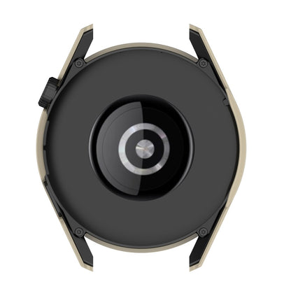 Fed Huawei Watch GT 3 (42mm) Cover med Skærmbeskytter i Plastik og Hærdet Glas - Gennemsigtig#serie_5