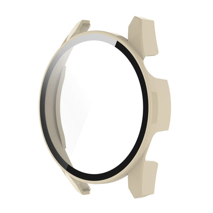 Fed Huawei Watch GT 3 (42mm) Cover med Skærmbeskytter i Plastik og Hærdet Glas - Gennemsigtig#serie_5