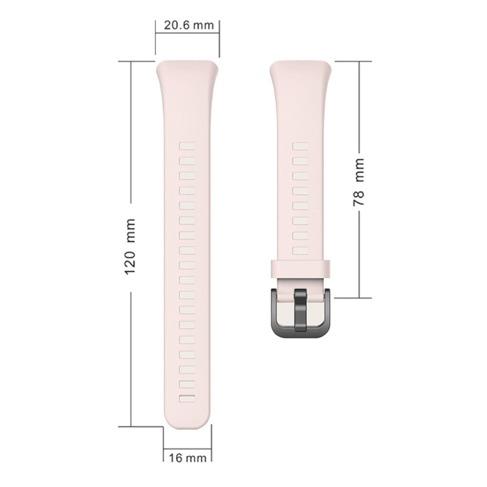 Super sejt Huawei Band 6 Silikone Urrem - Pink#serie_5