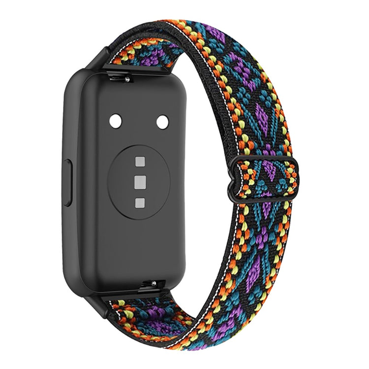 Mega skøn Huawei Band 7 Ægte læder Rem - Lilla#serie_8