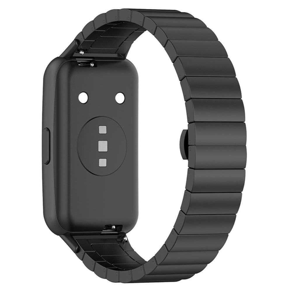 Helt vildt godt Huawei Band 7 Metal Rem - Sort#serie_038