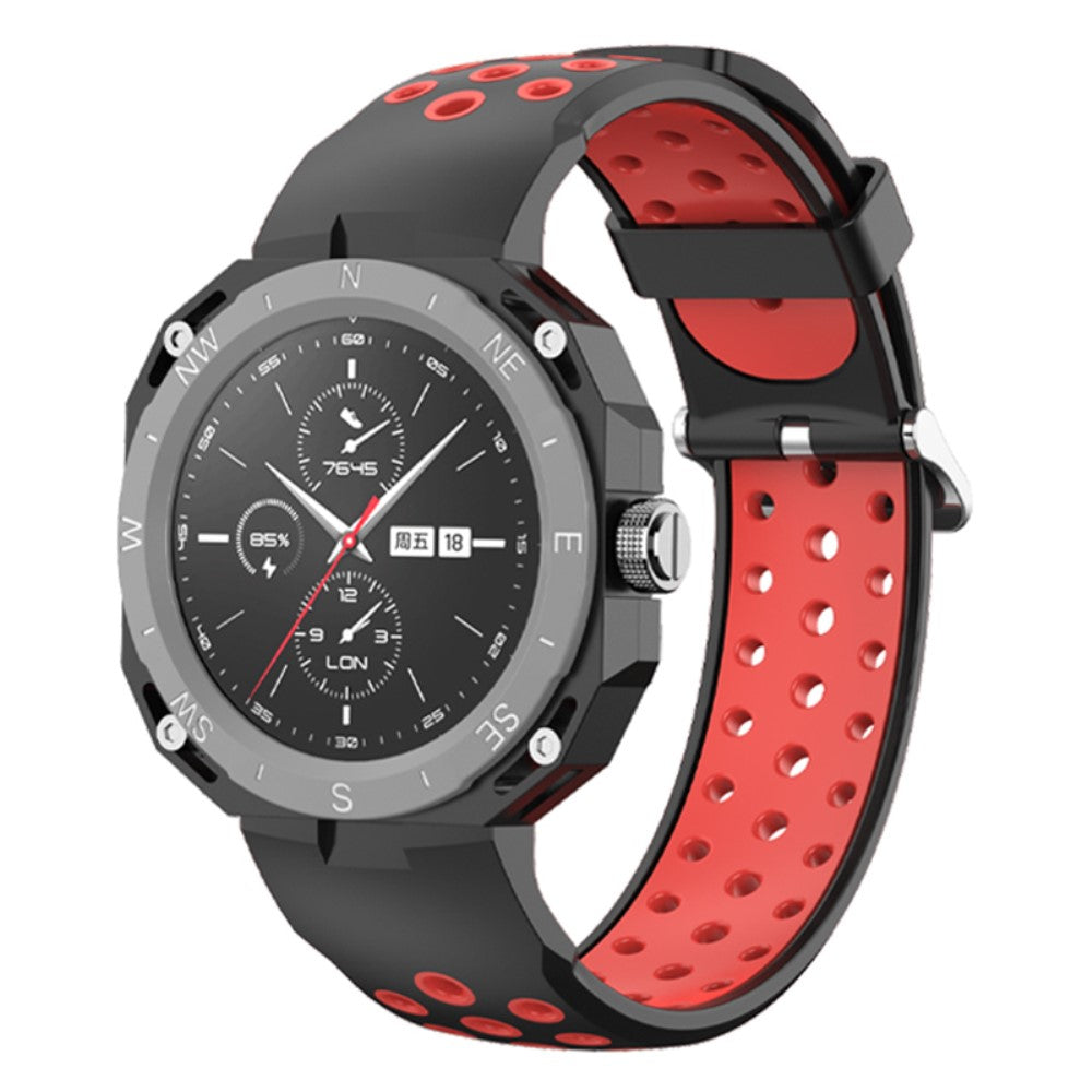 Vildt rart Huawei Watch GT Cyber Silikone Rem - Rød#serie_1
