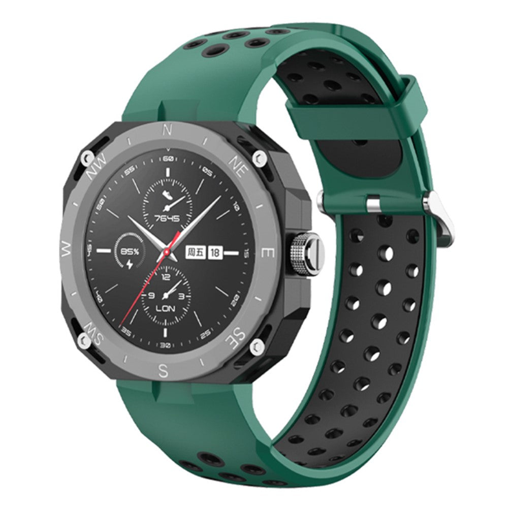 Vildt rart Huawei Watch GT Cyber Silikone Rem - Grøn#serie_7