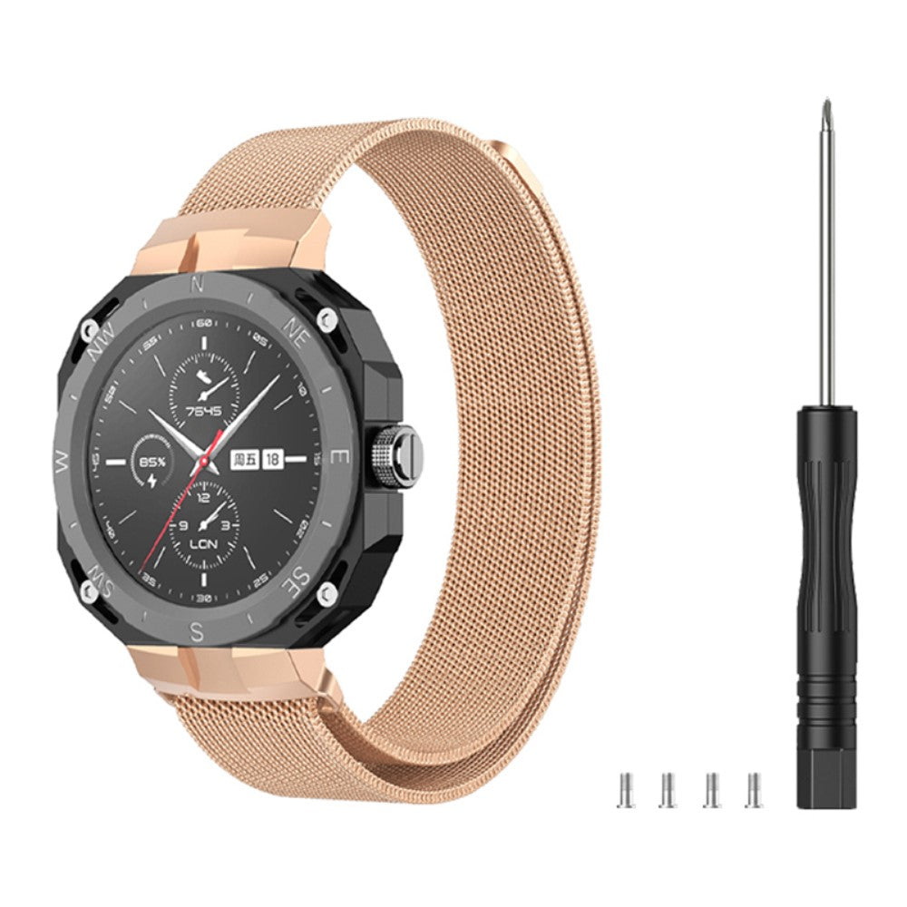 Meget smuk Huawei Watch GT Cyber Metal Rem - Pink#serie_3