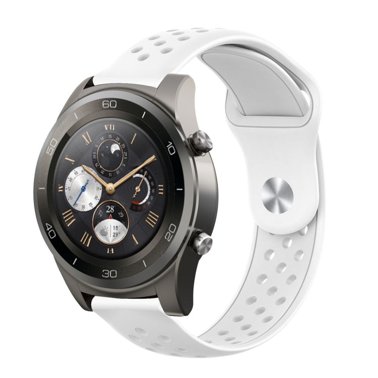 Mega godt Huawei Watch 2 Pro Silikone Rem - Hvid#serie_2