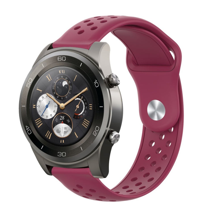 Mega godt Huawei Watch 2 Pro Silikone Rem - Rød#serie_5