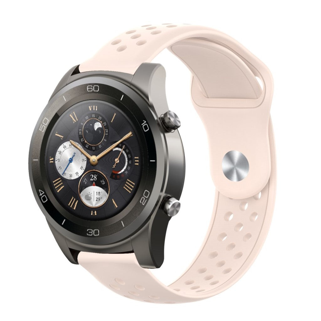 Mega godt Huawei Watch 2 Pro Silikone Rem - Pink#serie_6