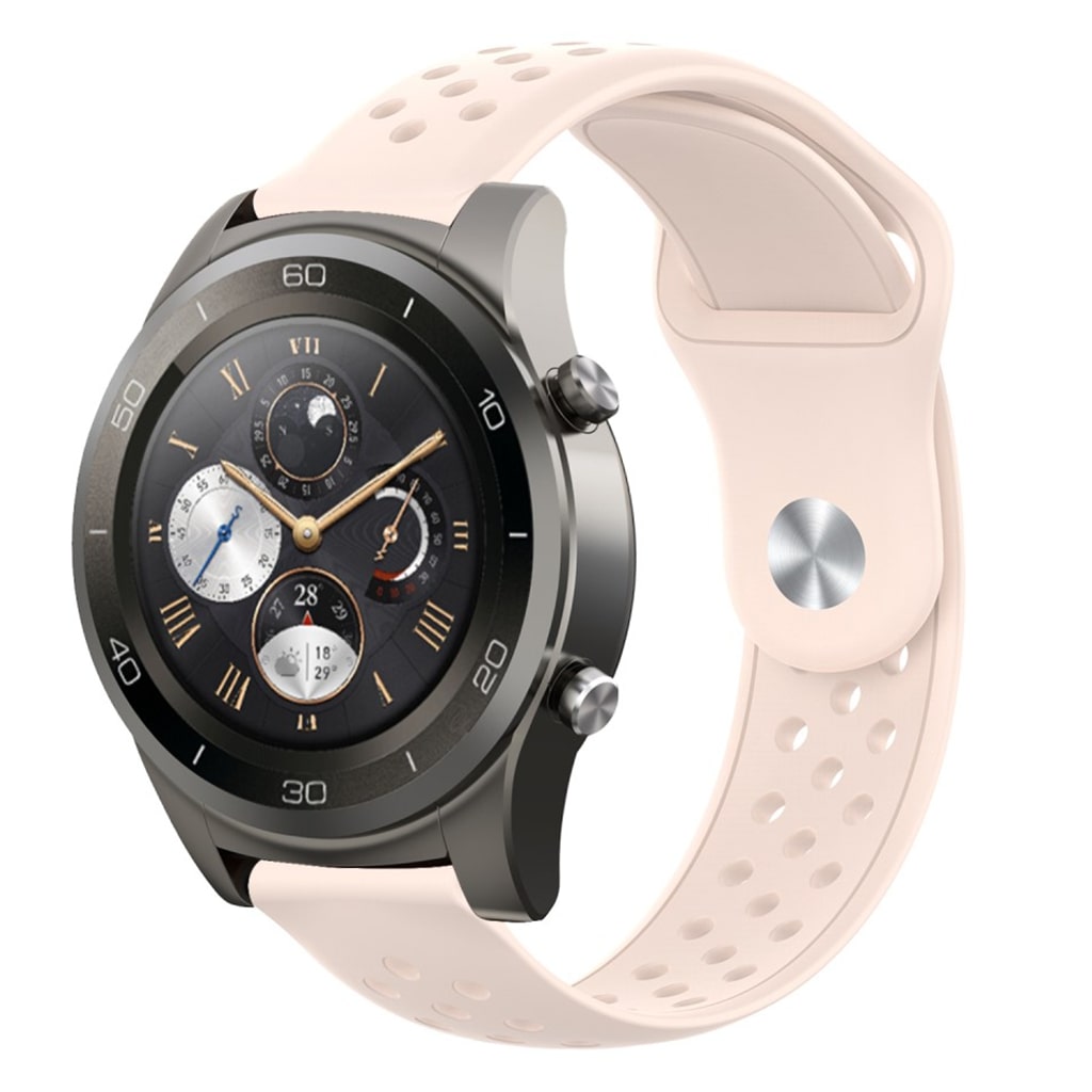Mega godt Huawei Watch 2 Pro Silikone Rem - Pink#serie_6