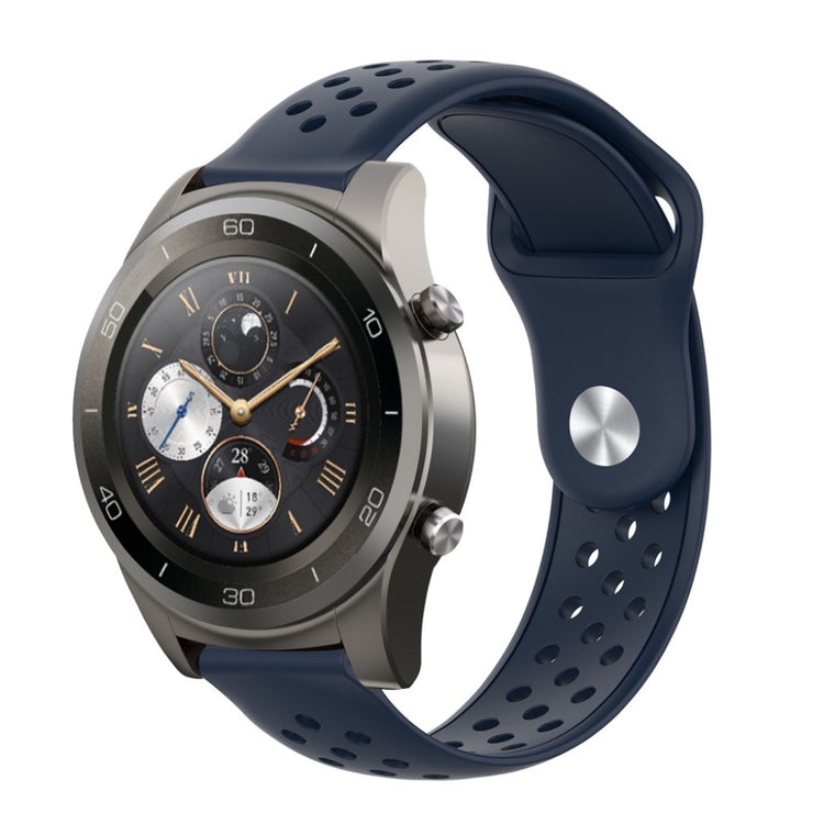 Mega godt Huawei Watch 2 Pro Silikone Rem - Sort#serie_9
