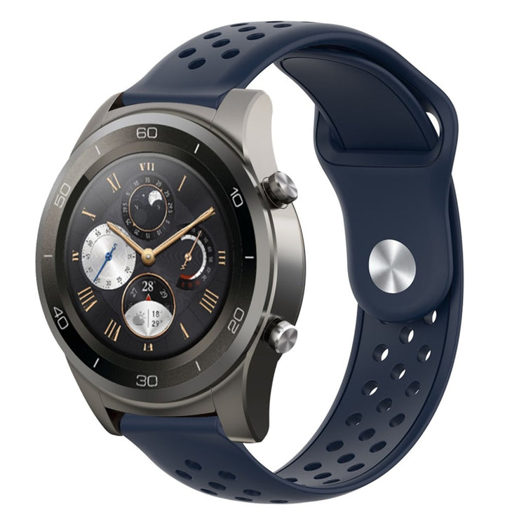 Mega godt Huawei Watch 2 Pro Silikone Rem - Sort#serie_9