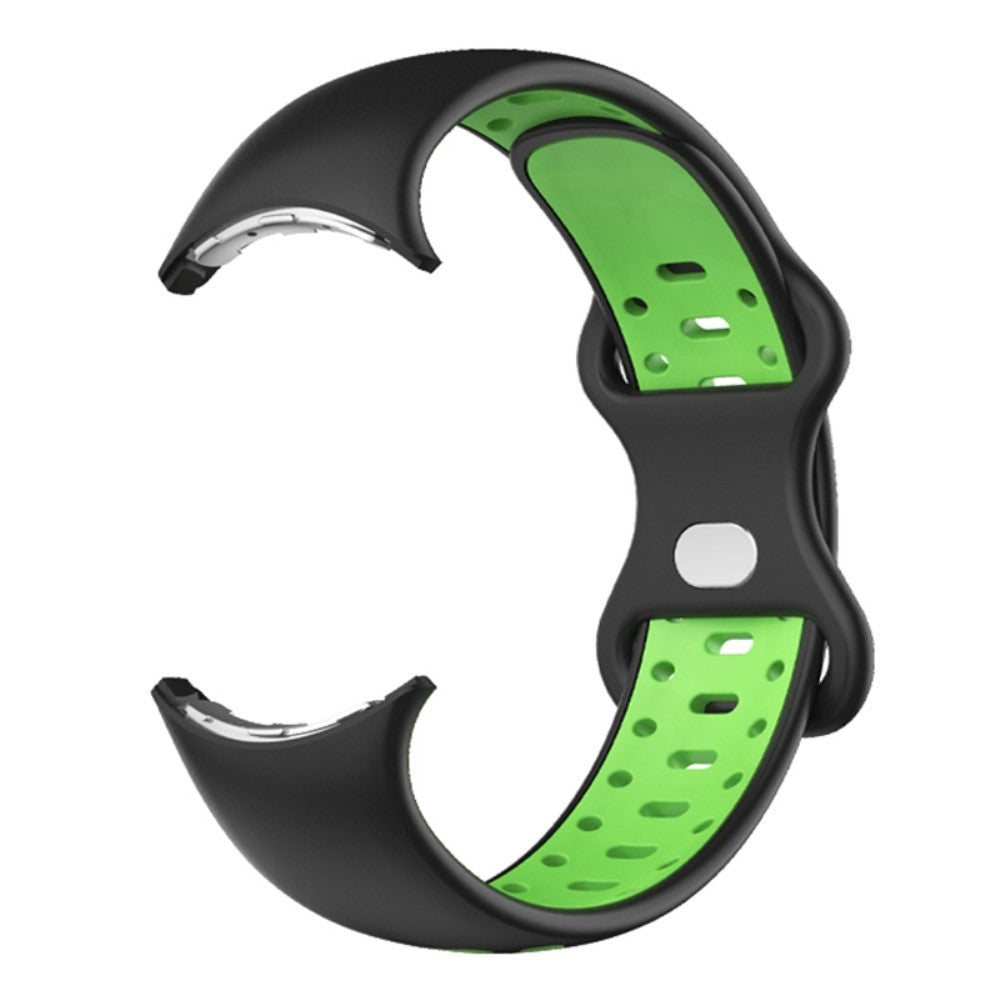 Super cool Google Pixel Watch Silikone Rem - Grøn#serie_5