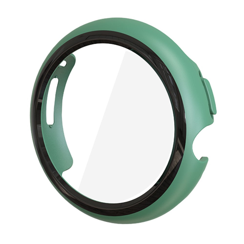 Super Fed Google Pixel Watch Cover med Skærmbeskytter i Plastik og Hærdet Glas - Grøn#serie_3