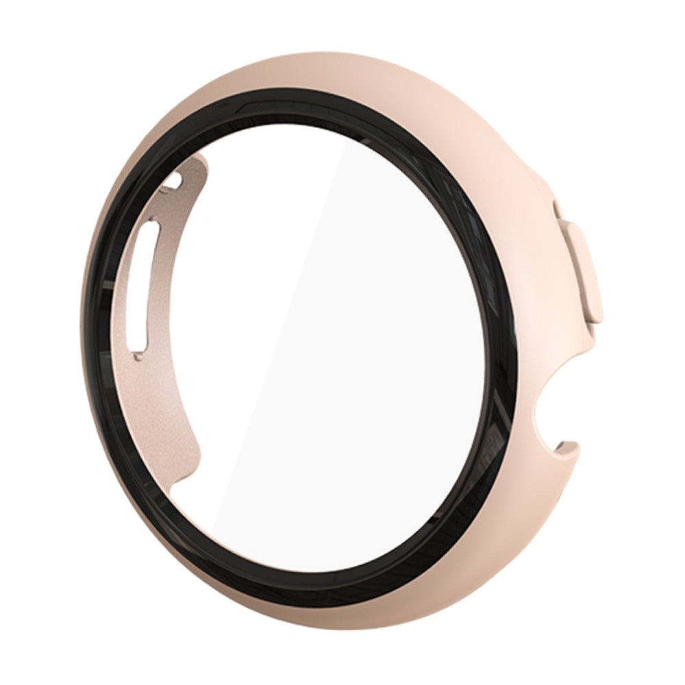 Super Fed Google Pixel Watch Cover med Skærmbeskytter i Plastik og Hærdet Glas - Pink#serie_4