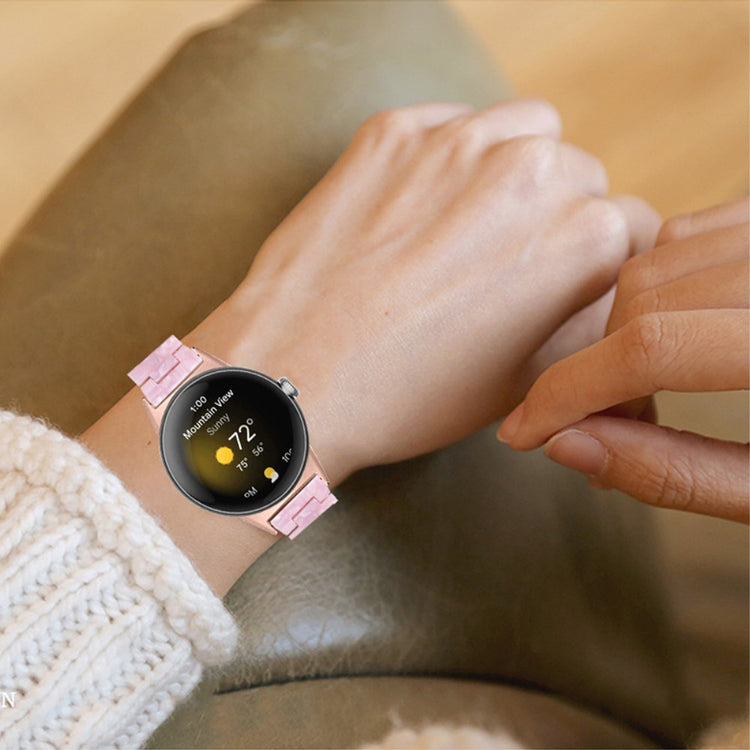 Mega skøn Google Pixel Watch Plastik Rem - Pink#serie_10