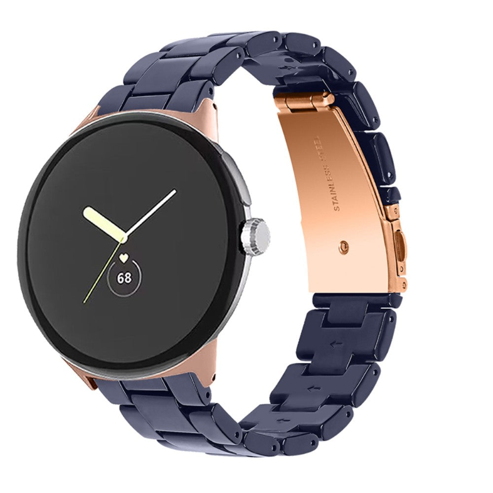 Mega skøn Google Pixel Watch Plastik Rem - Blå#serie_3
