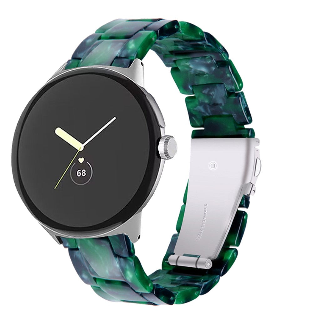 Mega skøn Google Pixel Watch Plastik Rem - Grøn#serie_5