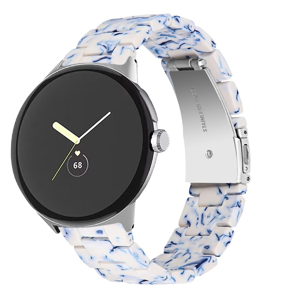 Meget nydelig Google Pixel Watch Plastik Rem - Blå#serie_10