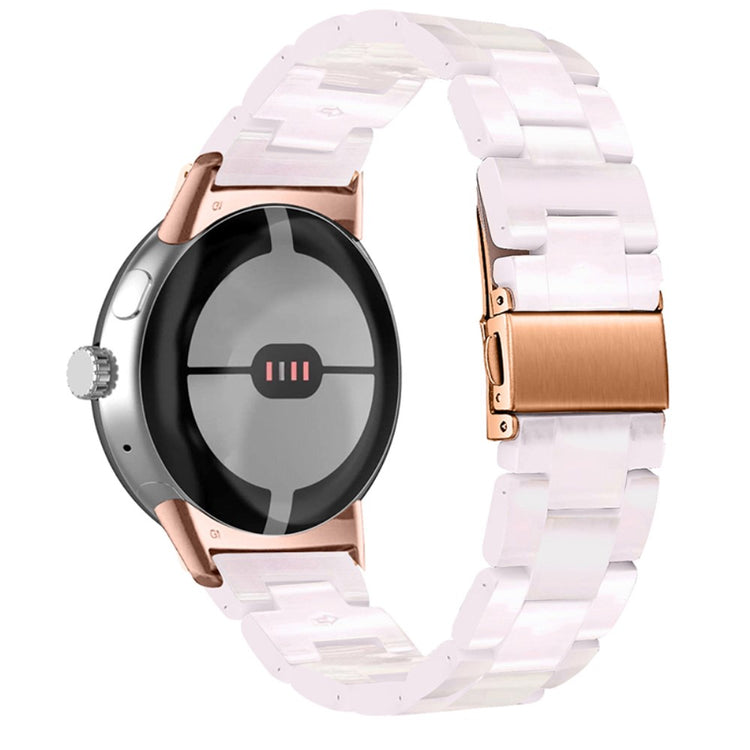 Meget nydelig Google Pixel Watch Plastik Rem - Pink#serie_11