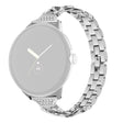 Elegant Google Pixel Watch Metall och Strass Armband