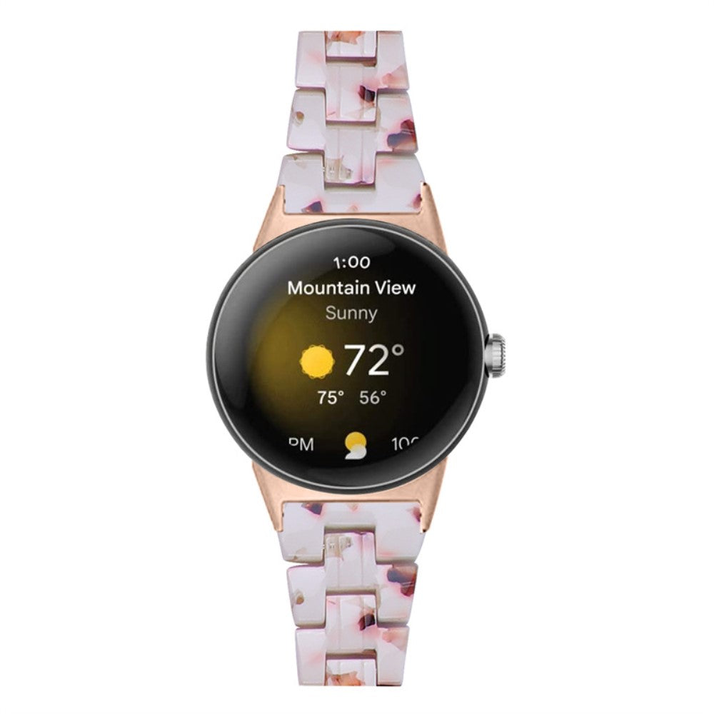 Vildt rart Google Pixel Watch Plastik Rem - Brun#serie_10
