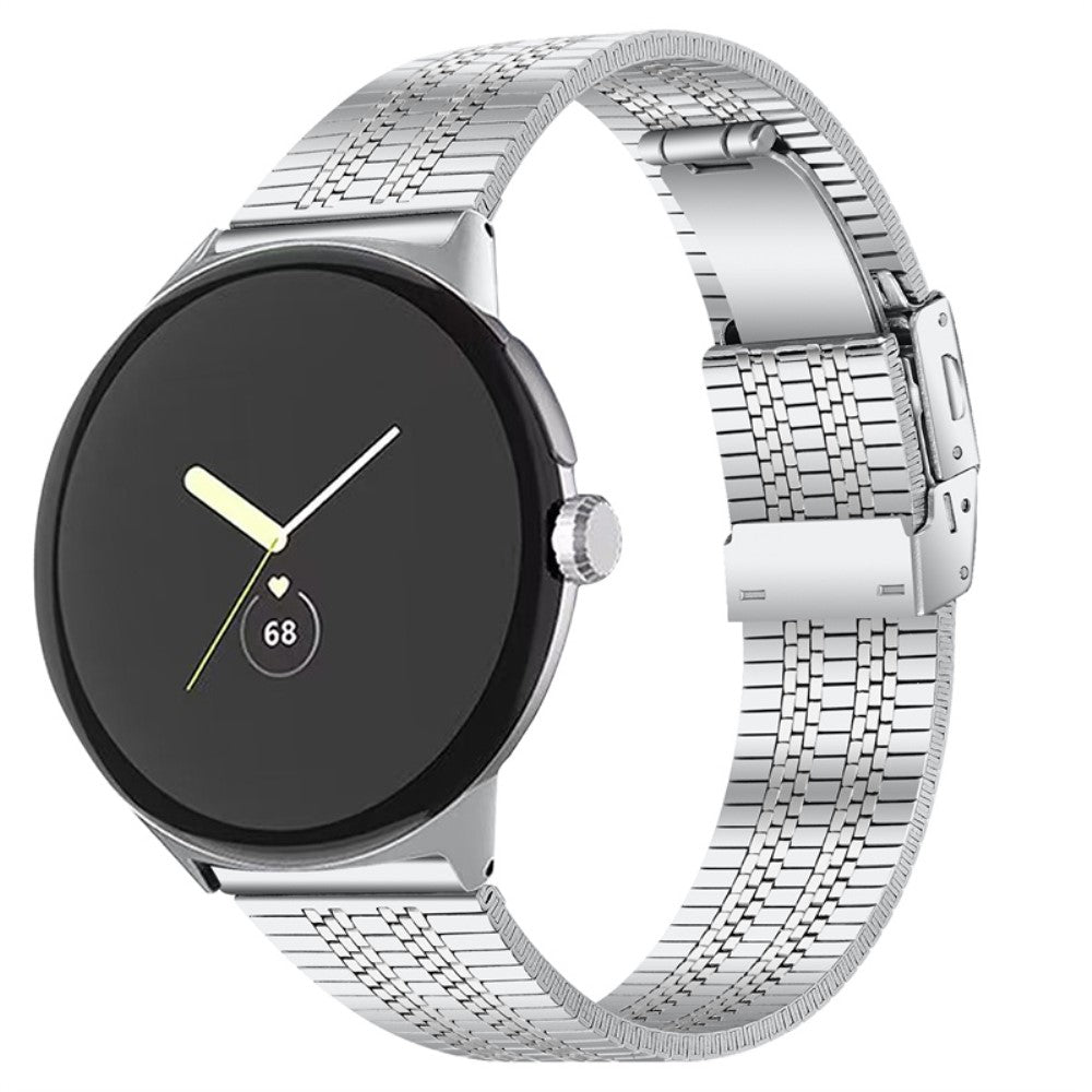 Helt vildt godt Google Pixel Watch Metal Rem - Sølv#serie_076
