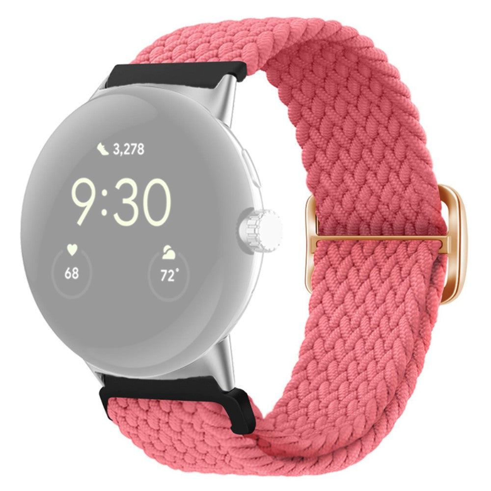 Mega smuk Google Pixel Watch Nylon Rem - Pink#serie_16