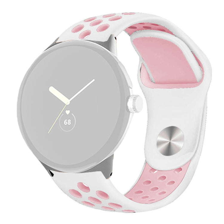 Fortrinligt Google Pixel Watch Silikone Rem - Pink#serie_2