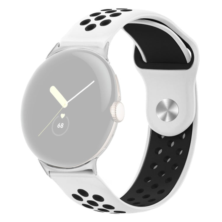 Fortrinligt Google Pixel Watch Silikone Rem - Hvid#serie_3