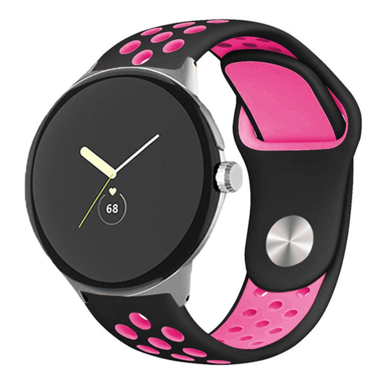 Fortrinligt Google Pixel Watch Silikone Rem - Pink#serie_6