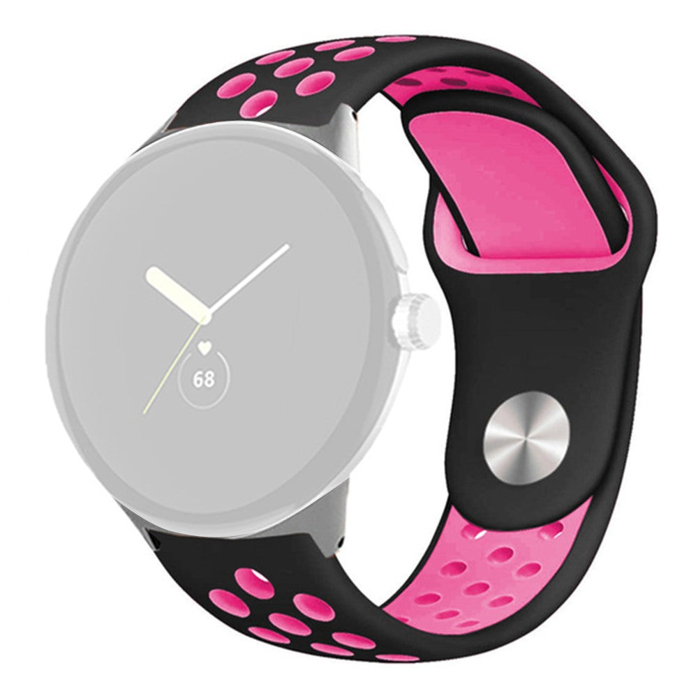 Fortrinligt Google Pixel Watch Silikone Rem - Pink#serie_6