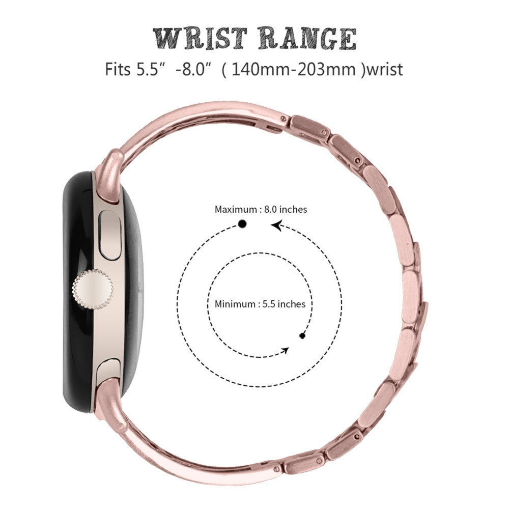 Alle tiders Google Pixel Watch  Rem - Pink#serie_2