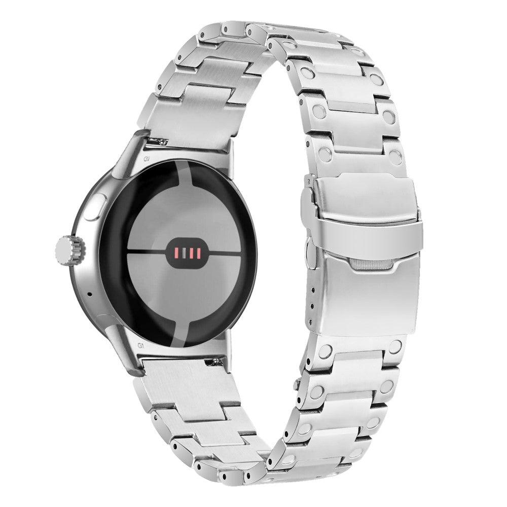 Meget hårdfør Google Pixel Watch  Rem - Sølv#serie_143