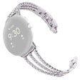 Mycket tjusigt Google Pixel Watch Metall och Strass Armband