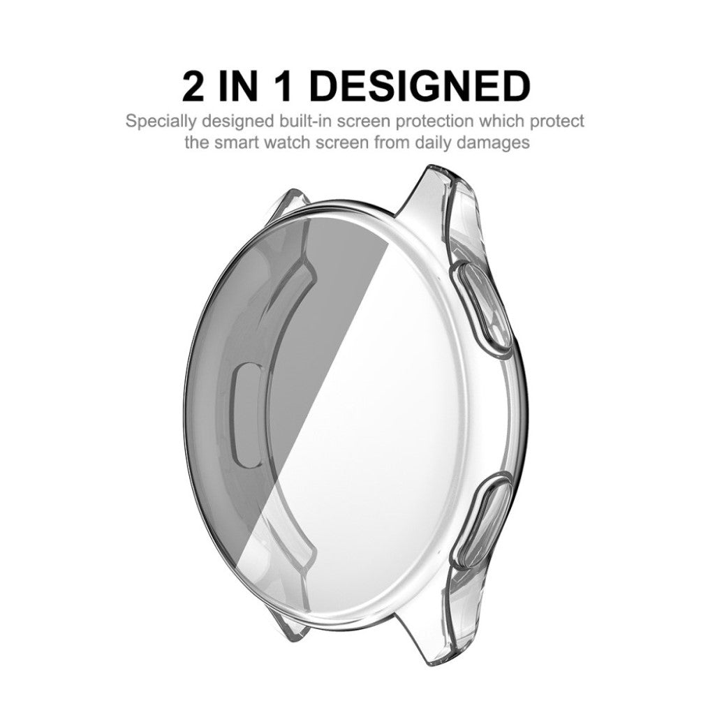 Rigtigt Fint OnePlus Watch Silikone Cover - Gennemsigtig#serie_1