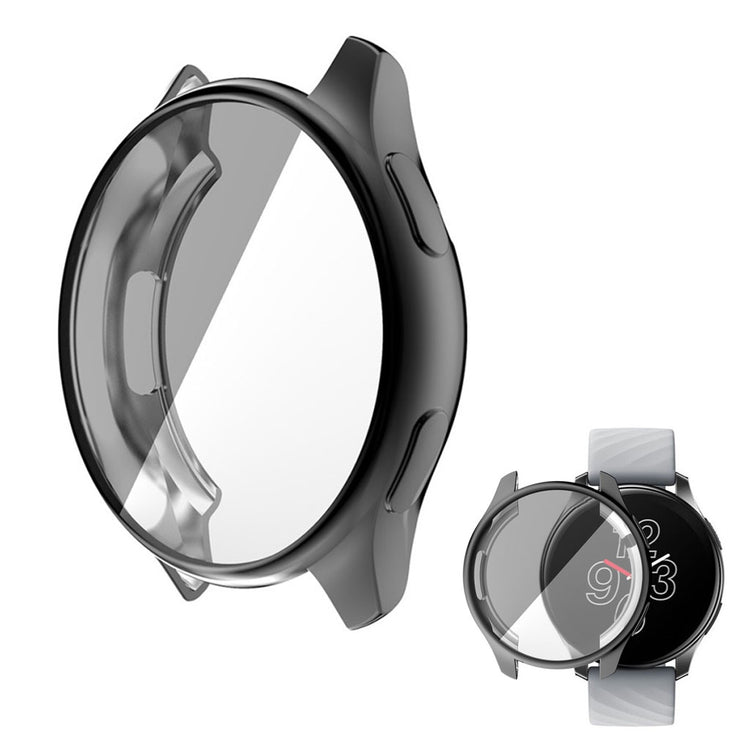 Rigtigt Fint OnePlus Watch Silikone Cover - Sort#serie_2