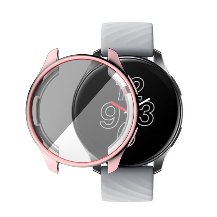 Rigtigt Fint OnePlus Watch Silikone Cover - Pink#serie_3